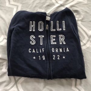 Hollister zip up sweatshirt